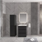 ARMOIRE BAS JUPITER (60CM) - NOIR