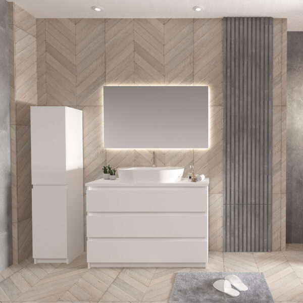 JUPITER UNDERCABINET (120CM) - MATT WHITE