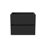 ALONI HAYAT WASTAFELKAST - 2 LADEN - SOFTCLOSE - Greeploos - 59,5X50X45 cm - MAT ZWART