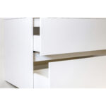 ALONI HAYAT VANITY UNIT - 2 DRAWERS - HANDLELESS - SOFT CLOSE – 79,5X50X45 CM - GLOSSY WHITE - Image 4