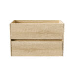 ALONI HAYAT WASTAFELKAST - 2 LADEN - SOFTCLOSE - Greeploos - 79,5X50X45 cm - EIKEN