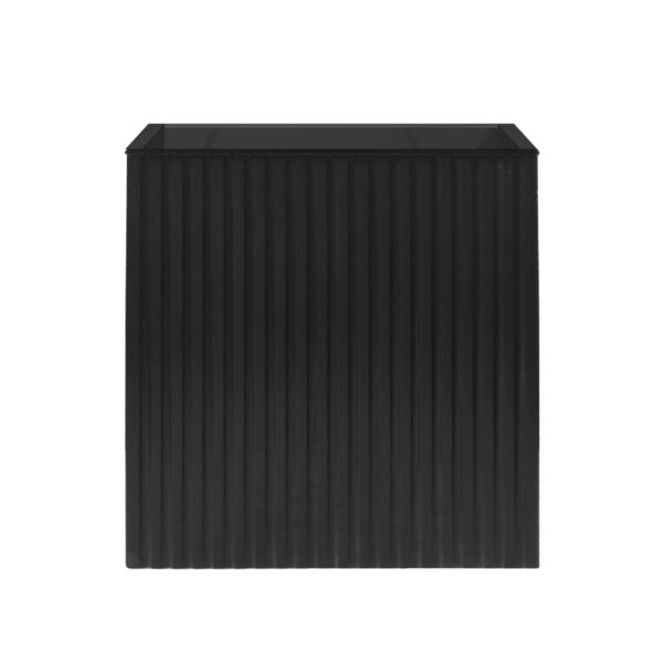 ALONI MIKARO ARMOIRE BAS DE TOILETTE - 1 PORTE - DROITE - AVEC POIGNÉE - FERMETURE DOUCE - 40X50X22,3CM - CHÊNE NOIR