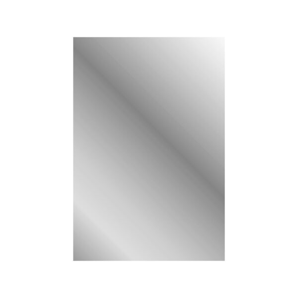 ALONI MIKARO TOILETSPIEGEL - MET FRAME - 40X60X1,9 cm - ZWART EIKEN