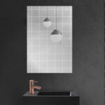 ALONI MIKARO TOILET MIRROR - WITH FRAME - 40X60X1,9 CM - WALNUT - Image 2