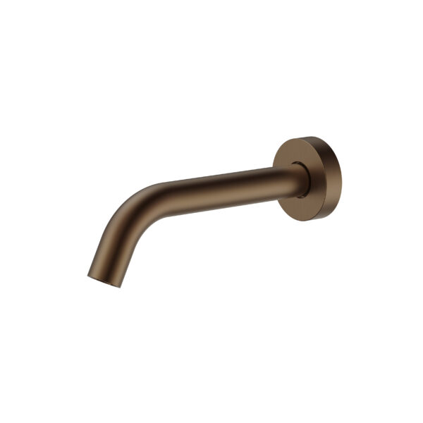 UNIFORMA BATH SPOUT – WALL-MOUNTED – CUTTABLE LENGTH – BROWN BRONZE (PVD)
