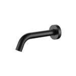 UNIFORMA BATH SPOUT – WALL-MOUNTED – CUTTABLE LENGTH – Noir mat (PVD)