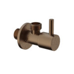 UNIFORMA ANGLE VALVE – 1/2" X 3/8" – BROWN BRONZE (PVD)