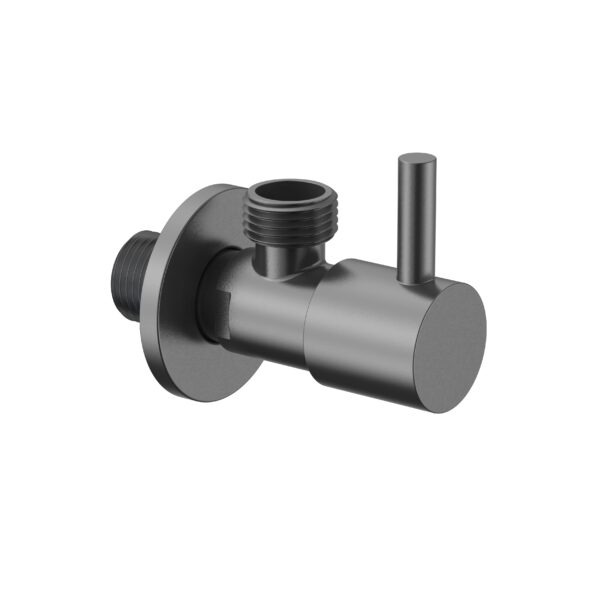 UNIFORMA ANGLE VALVE – 1/2" X 3/8" – GUNMETAL (PVD)