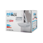 ALONI PRO WALL-HUNG TOILET - RIMLESS - WITH SEAT - THERMOPLAST (PP) - SOFTCLOSE - QUICK RELEASE - 35.5X41X54.5 cm - GLOSSY WHITE