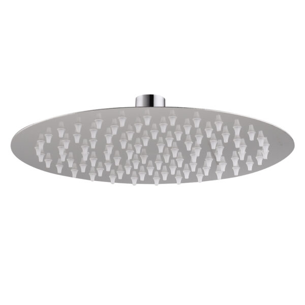 ALONI ROUND RAINSHOWER RVS Ø40CM