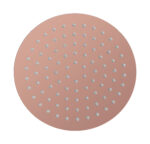 ROUND RAINSHOWER BRUSHED COPPER