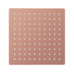 SQUARE RAINSHOWER BRUSHED COPPER