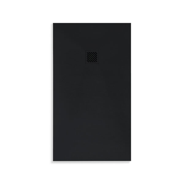 ALONI MADISON SHOWER TRAY - COMPOSITE - 120X90X3CM - Noir mat