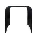 SOLID BATHROOM STOOL (31X38X38CM) - BLACK - Image 2