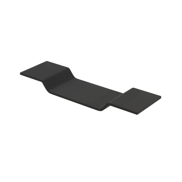 SOLID BATH SHELF (80X20X70CM) - BLACK