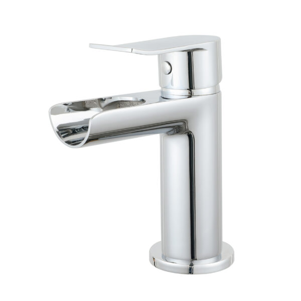 ALONI WATERFALL WASH BASIN MIXER- CHROME