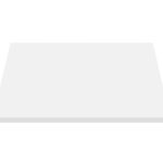 ALONI TABLET MDF (56.4X45.5X2.6 CM) - MATT WHITE