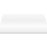 ALONI TABLET MDF (76.4X45.5X2.6 CM) - GLOSSY WHITE