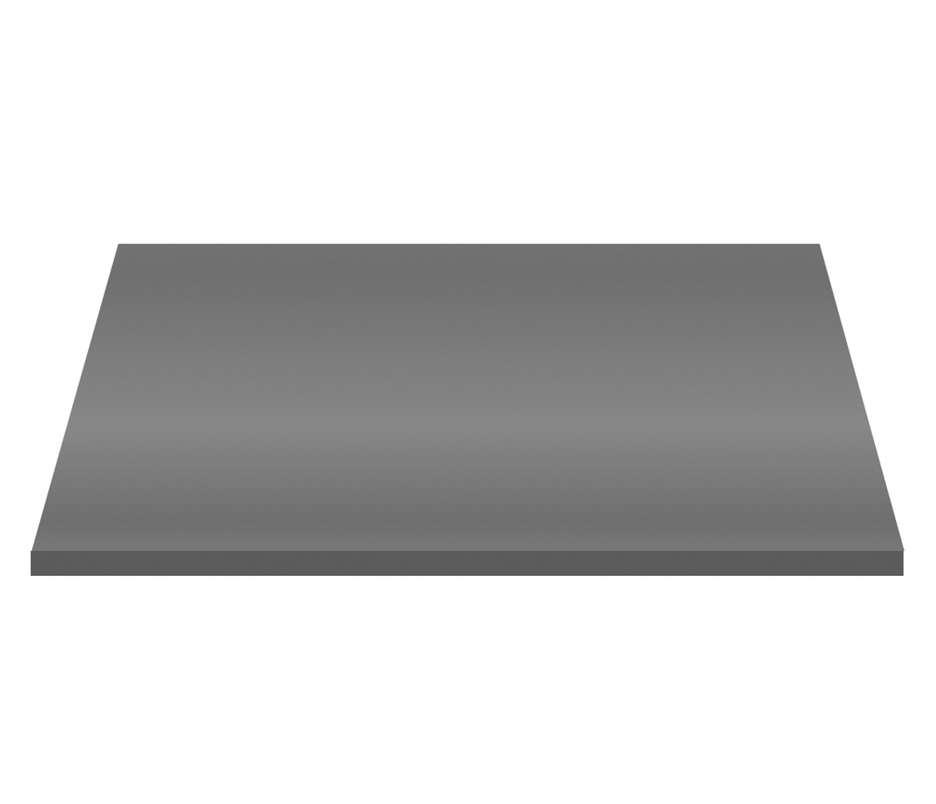TW80.03A-1-2.jpg ALONI WASHBASIN TABLET MDF (76.4X45.5X2.6 CM) - GLOSSY GREY – Image 1