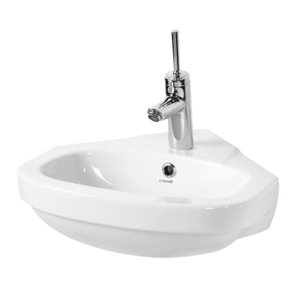Keramiek CORNER FOUNTAIN WHITE 45X45CM