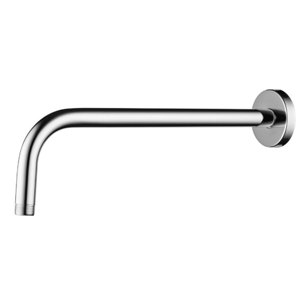 RAINSHOWER SHOWER ARM WALL - UNIVERSEL - CURVED - 45 CM - CHROME