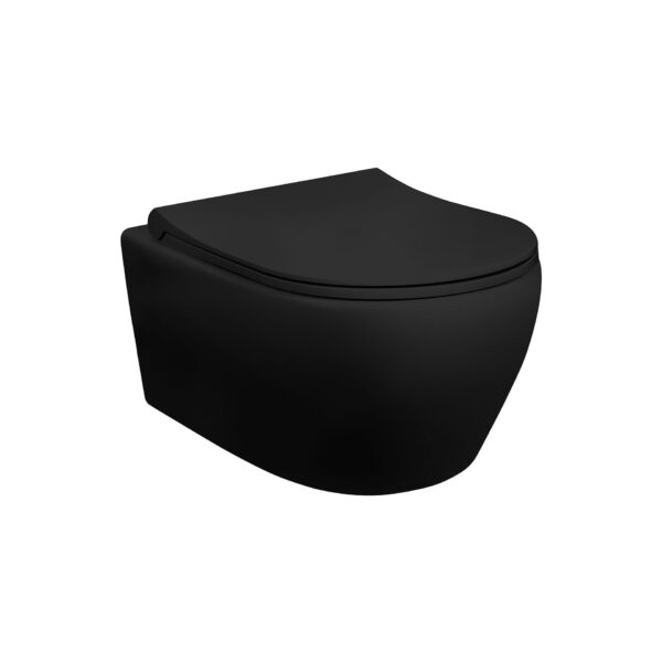 ALONI DESIGN HANGING TOILET- MATT BLACK