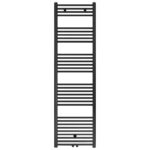 TOWEL RADIATOR CENTER JACK BLACK MATTET BRUSH 1800X500-821 WATT - Image 2