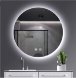 MIROIR LED ALONI SUNRISE AVEC CHAUFFAGE (120X100CM) – Image 2