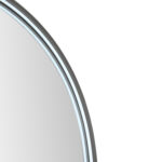 MIROIR LED OVALE ALONI CHAUFFANT (100X50CM) NOIR MAT – Image 3