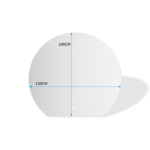 ERFU SPIEGEL LED ANTI-MIST B120XH100CM - Afbeelding 8