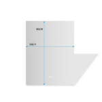 ERFU MIRROR LED ANTI FOG 60X80CM - Image 4