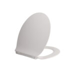 ALONI PREMIUM TOILET SEAT - SLIM DESIGN - SOFT CLOSE - QUICK RELEASE - TOPFIX - DUROPLAST - STAINLESS STEEL HINGES - GLOSSY WHITE
