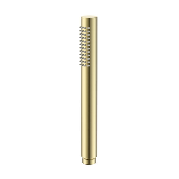 UNIFORMA HAND SHOWER – ROUND – SINGLE SPRAY MODE – STAINLESS STEEL BODY – 21 CM LENGTH – BRUSHED GOLD