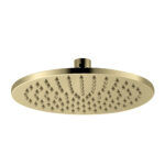 UNIFORMA OVERHEAD SHOWER – ROUND DESIGN – 30 CM DIAMETER – BRUSHED GOLD