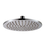 UNIFORMA OVERHEAD SHOWER – ROUND DESIGN – 30 CM DIAMETER – BRUSHED RVS
