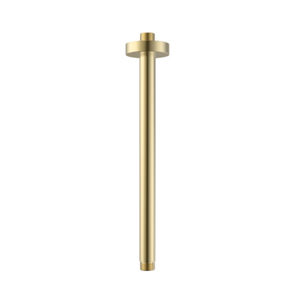 UNIFORMA SHOWER ARM – CEILING MOUNT – 30 CM – Geborsteld goud