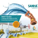 AQUAGAS ELLEBOOGBOCHT MET BINNENDRAAD 54X2 - Afbeelding 2