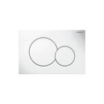 GEBERIT SIGMA 01 CONTROL PANEL - GLOSSY WHITE