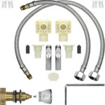 WC SUSPENDU RIMOFF BLANC AVEC LEVIER EAU FROIDE – Image 6