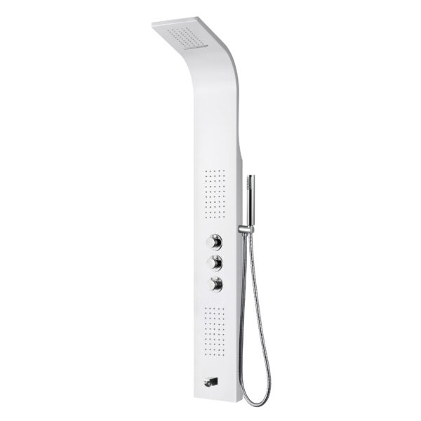 PANNEAU DE DOUCHE THERMOSTATIQUE ALONI BLANC